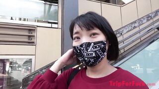 最新流出FC2PPV系列街上搭讪清纯短发小美女请她吃顿饭宾馆开房啪啪超敏感体质白浆泛滥高潮痉挛中出内射粉穴